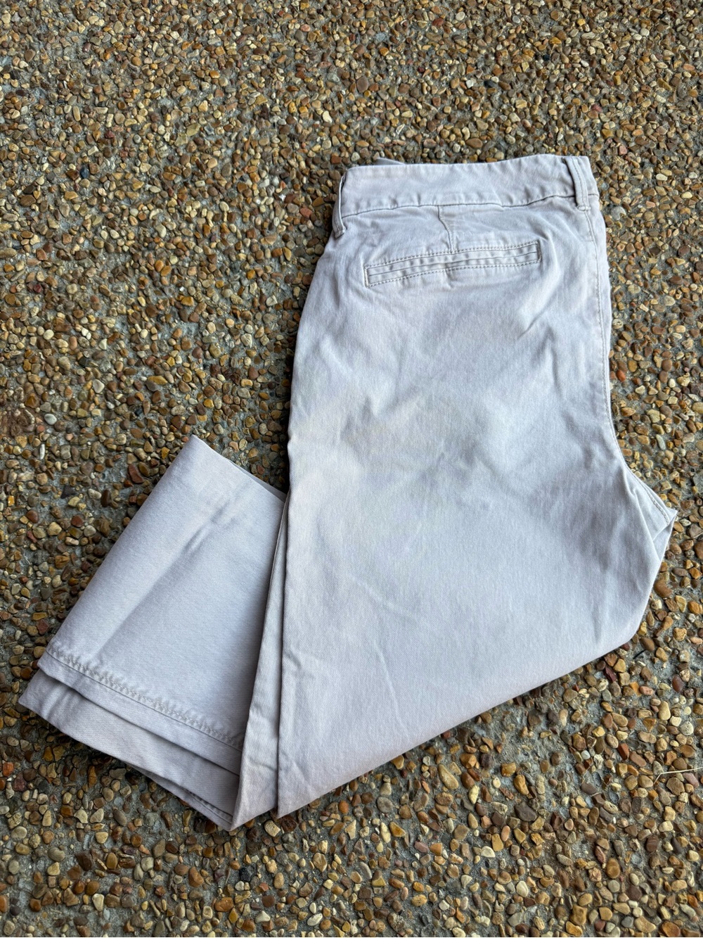 🛑 Old Navy Khaki High-Waisted Wow Stretch Skinny Pants - Size 10 R (GUC)
